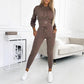 💜 LAST DAY PROMOTION - 50%OFF 💜Women's Two-Piece Hooded Tracksuit Set