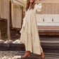 💃HOT SALE 50% OFF👗Women's Casual Versatile Loose V-Neck Dresses