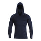 Men's Lightweight Quick-Dry UV Protection Hoodie – Built-in Face Cover, 4-Way Stretch & Sweat-Wicking