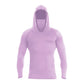 Men's Lightweight Quick-Dry UV Protection Hoodie – Built-in Face Cover, 4-Way Stretch & Sweat-Wicking
