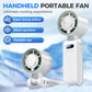 ❄️💨49% OFF Handheld Portable Fan with Ice Cooler⚡🥶 Personal Misting Fan for Outdoor Sports, Travel & Gym | Rechargeable, 3 Speeds, Instant Cooling Relief