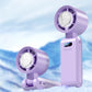 ❄️💨49% OFF Handheld Portable Fan with Ice Cooler⚡🥶 Personal Misting Fan for Outdoor Sports, Travel & Gym | Rechargeable, 3 Speeds, Instant Cooling Relief