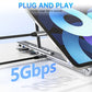 🔥Limited-time offer-USB-C Docking Station Laptop Stand with 4K HDMI