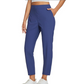 👖 50% OFF NOW! 💐Women's High‑Waisted Elastic Pants with Zipper Pockets – Stretchy Wrinkle‑Resistant Cropped Trousers