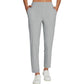👖 50% OFF NOW! 💐Women's High‑Waisted Elastic Pants with Zipper Pockets – Stretchy Wrinkle‑Resistant Cropped Trousers