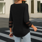 ✨2026 New Style👚Women’s Solid Casual V-Neck Top with 3/4 Sleeves