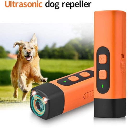 🐕 BUY 2 GET 1 FREE! 🐾 Ultrasonic Dog Bark Deterrent – Humane & Effective, One-Button Correction for Dogs/Cats, Safe & Portable 🔇