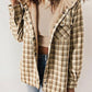 🔥This Week's Special Sales - 60% OFF 🧥 Women's Winter Trendy Plaid Hooded Jacket