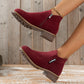 Women's Side Zipper Low Heel Ankle Boots✨𝘉𝘶𝘺 𝘢𝘯𝘺 2 𝘢𝘯𝘥 𝘨𝘦𝘵 𝘢𝘯 𝘦𝘹𝘵𝘳𝘢 8% 𝘥𝘪𝘴𝘤𝘰𝘶𝘯𝘵