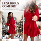 🎅LAST DAY PROMOTION - 50%OFF🌲 💖  Women's Elegant V-Neck Dress
