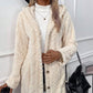 🍁New Fall Collection-Women's Warm Diamond Pattern Hooded Jacket