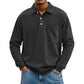 🍂✨ Men's Casual Long Sleeve Shirt With Pocket