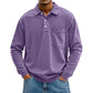 🍂✨ Men's Casual Long Sleeve Shirt With Pocket