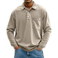 🍂✨ Men's Casual Long Sleeve Shirt With Pocket