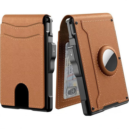 🔥Hot Sale 49% Off ✨Men's Slim Leather Wallet with Pop - Up & RFID Blocking