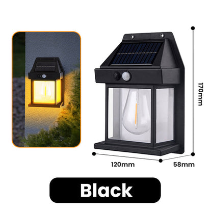 🎉70% OFF🎉SOLAR WALL LIGHT💡-Motion Sensor & Weatherproof, Automatic Dusk to Dawn Operation, Easy Installation for Garden and Pathway🌟