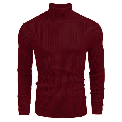 🔥Trending Now💥 |Winter Men's Knitted Turtleneck Slim Sweater