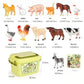 🦖28PCS Simulation Animal Models - Exploring the Fantasy Animal World