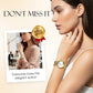 ⏳Time-Limited Special⏰Luxury Round Bracelet Watch Fashionable Women's Wristwatch