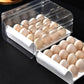 🔥Extendable, refrigerator-safe egg tray - stacks up to 32 eggs