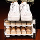 🔥Extendable, refrigerator-safe egg tray - stacks up to 32 eggs
