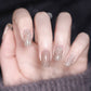 ✨ Shiny and glossy rhinestone gel nail polish | Glossy and long-lasting manicure! 💅