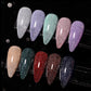 ✨ Shiny and glossy rhinestone gel nail polish | Glossy and long-lasting manicure! 💅