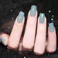 ✨ Shiny and glossy rhinestone gel nail polish | Glossy and long-lasting manicure! 💅