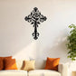 ✝️🌹Elegant Rose Cross Metal Wall Decoration