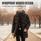 🔈🔈Winter Useful Products - 63% OFF❄️Men's Mid-length Down Jacket With Hood