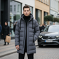🔈🔈Winter Useful Products - 63% OFF❄️Men's Mid-length Down Jacket With Hood
