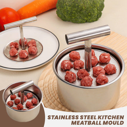 📢📢 50   %  OFF  !! ✨Kitchen Stainless Steel Meatball Mould