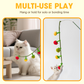 🐱 🎉 Interactive Cat Toy – Fruit-Shaped, String Movement & Exciting Catnip 📦