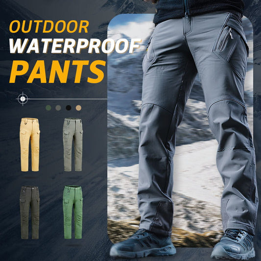 🔥Last day sale 50% OFF🔥Men's Outdoor Hiking Waterproof Warm Pants👖