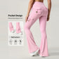💖Women's High-Waist Flared Yoga Pants with Pockets