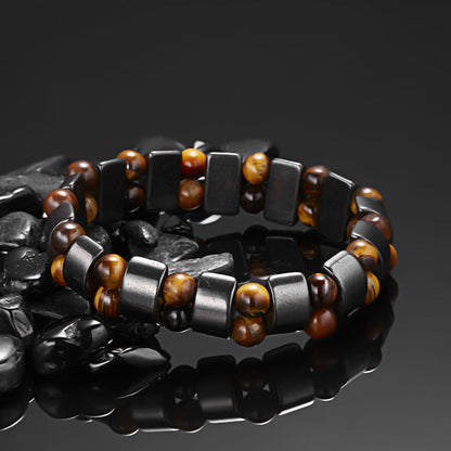 ✨Tiger Eye Bead Bracelet - A Powerful Symbol of Wealth & Prosperity