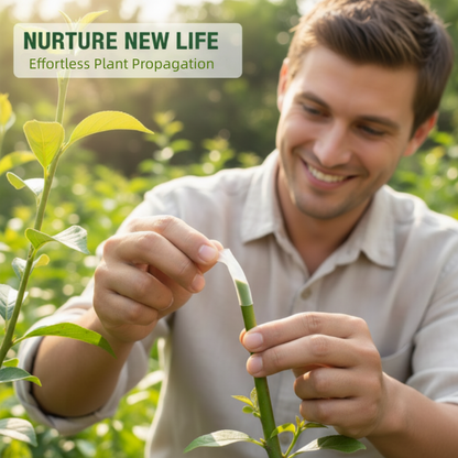 🛠️ 50pcs Silicone Grafting Sleeves for Fruit Trees🌳✨