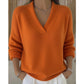 🌸Hot Sale 50% OFF💖Cozy V-Neck Sweater for Casual Wear