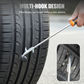 Multifunctional Tire Cleaning Hook Tool
