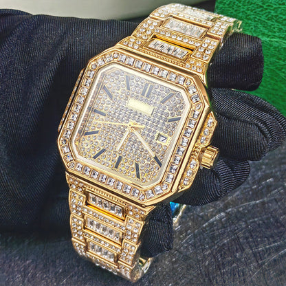 ✨Luxury Square Rhinestone Watch – Elegant Sparkle for Every Occasion