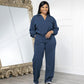 🖤Black Friday Sale:50% OFF🖤 🏃‍♀️Long Sleeve Top & Elastic Drawstring Pants Set
