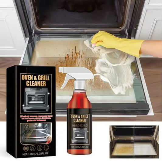 🧼 BUY 2 GET 1 FREE! ✨ Oven & Grill Cleaner – Dissolves Grease in 5 Mins, No Scrubbing & Eliminates Odors 🔥  21 Reviews
