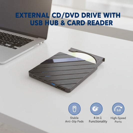 💿No Disc Drive on Your Laptop? Now You Do! External CD/DVD Burner 50% OFF📀