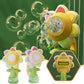 Portable Electric Sunflower Bubble Machine