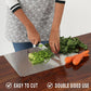 🔪 50% OFF NOW! ✨ Stainless Steel Countertop Chopping Board
