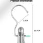 🏆Flash Sale⚡ 50K+ SOLD! 💥Stainless steel hanging hooks/clips