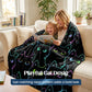 Cozy Cat-Themed All-Season Throw Blanket（50% OFF）