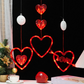 3PCS Valentine's Day Window Light Decoration with Timer