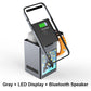 📢📢60%  OFF !! ⏰Multifunctional Charging Station with Built-in Bluetooth Speaker & Clock