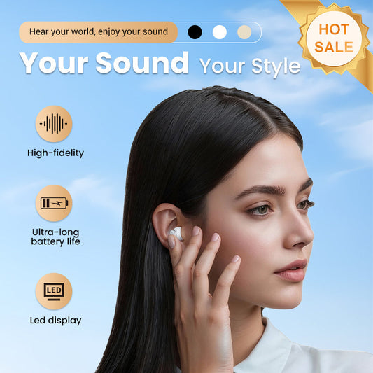 🔥 Hot Sale 50% OFF 🔥2-in-1 Dual-Style Wireless Earbuds